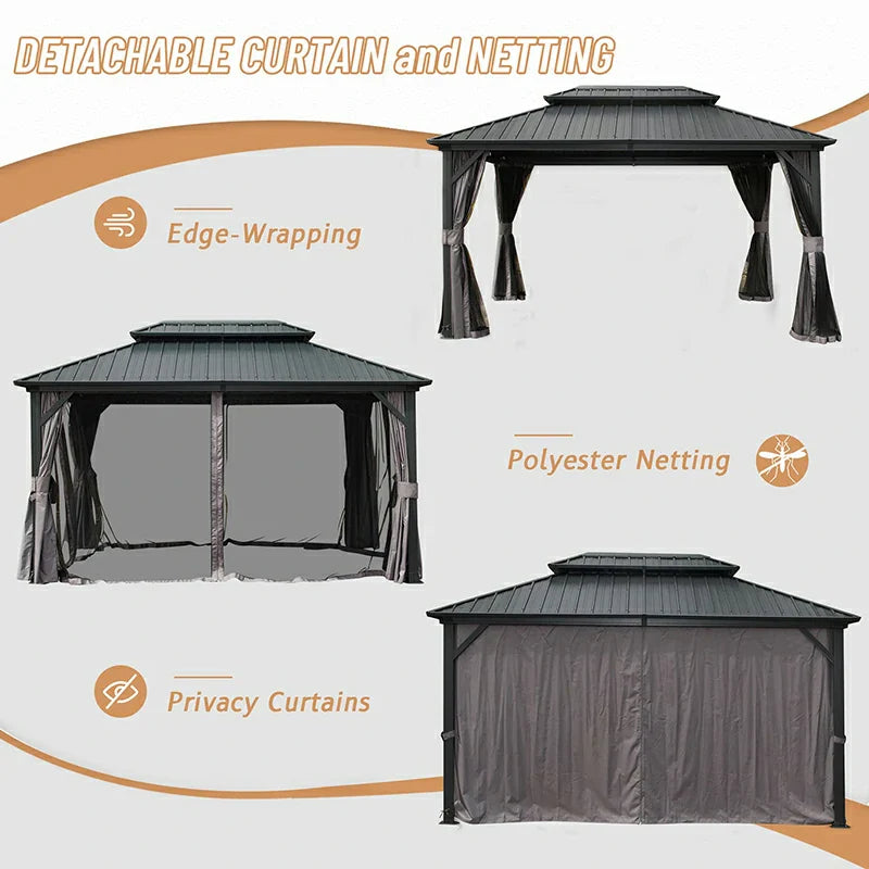 Hardtop Gazebo 10' X 12'